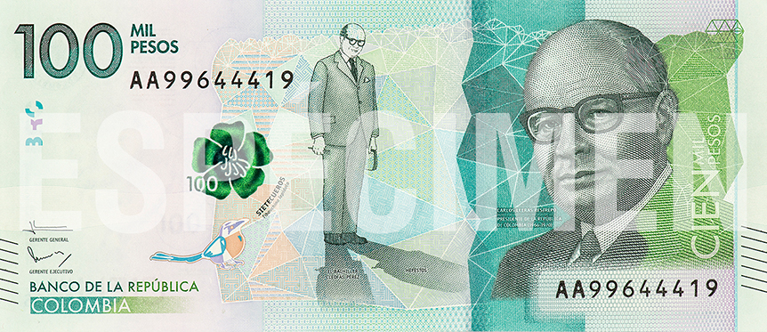 100000 pesos colombianos