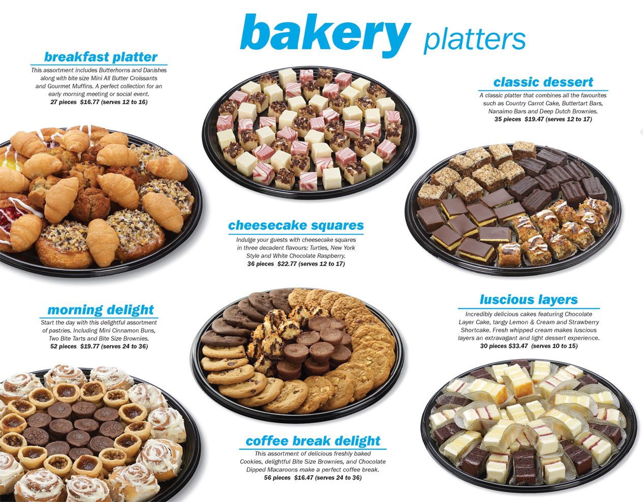 costco dessert platters