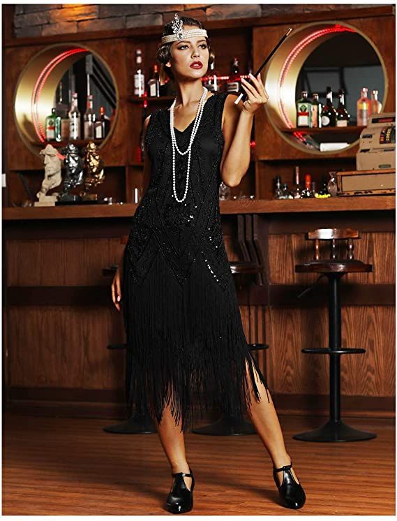 20s flapper outfit