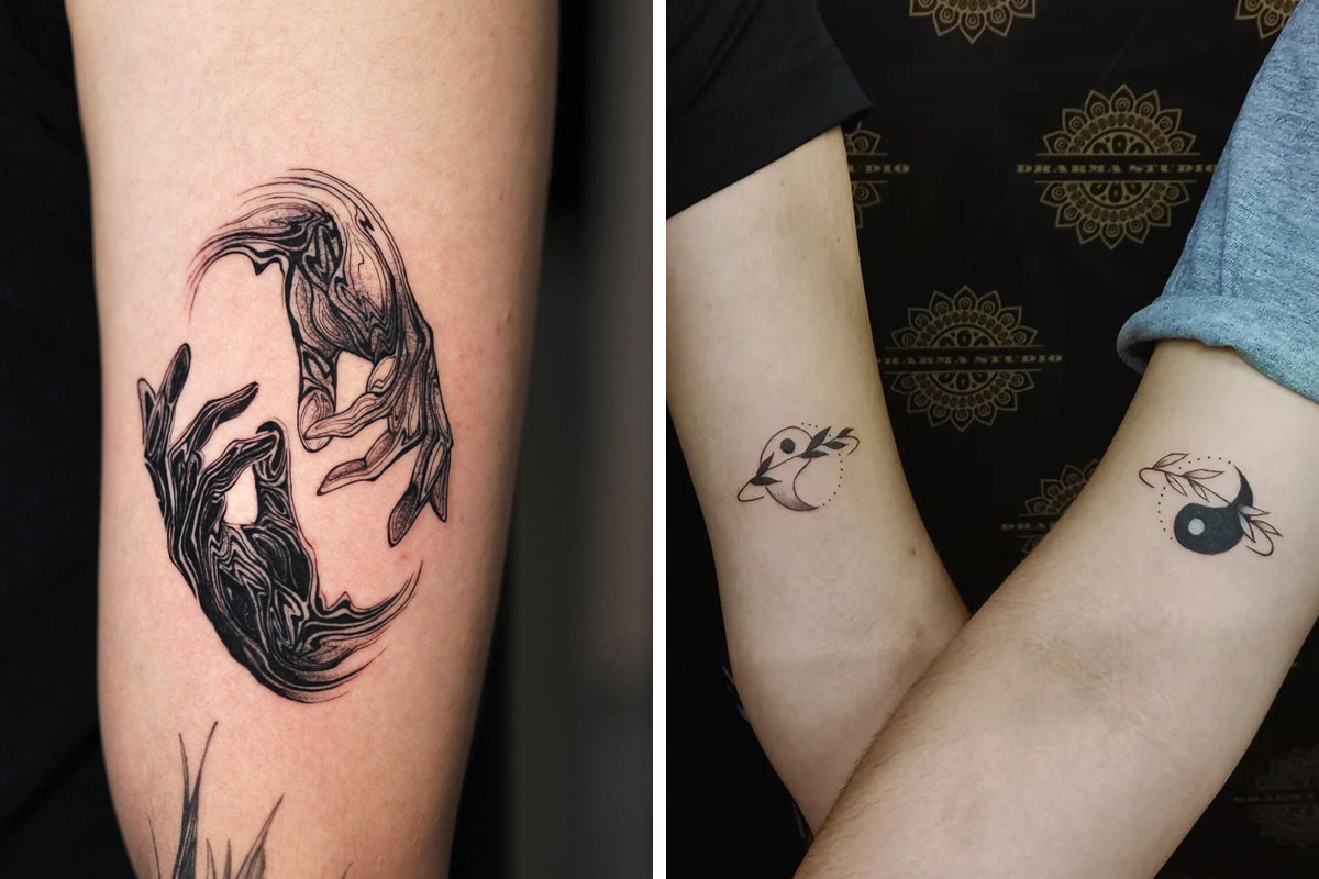 tattoos yin yang