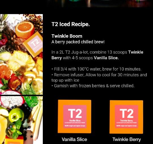 t2 iced tea recipes