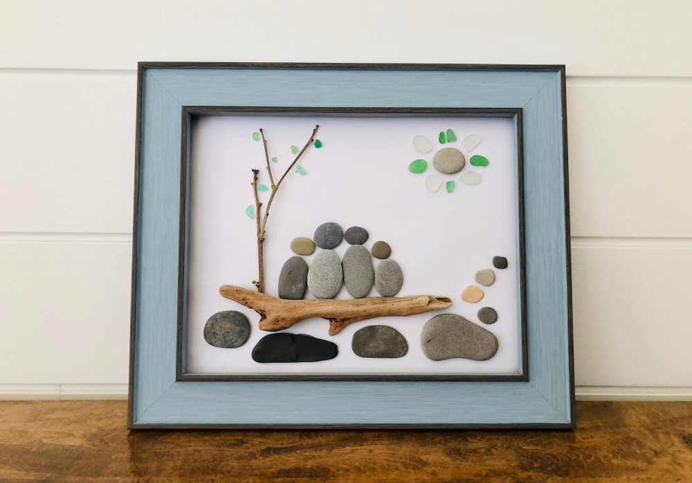 ideas for pebble art