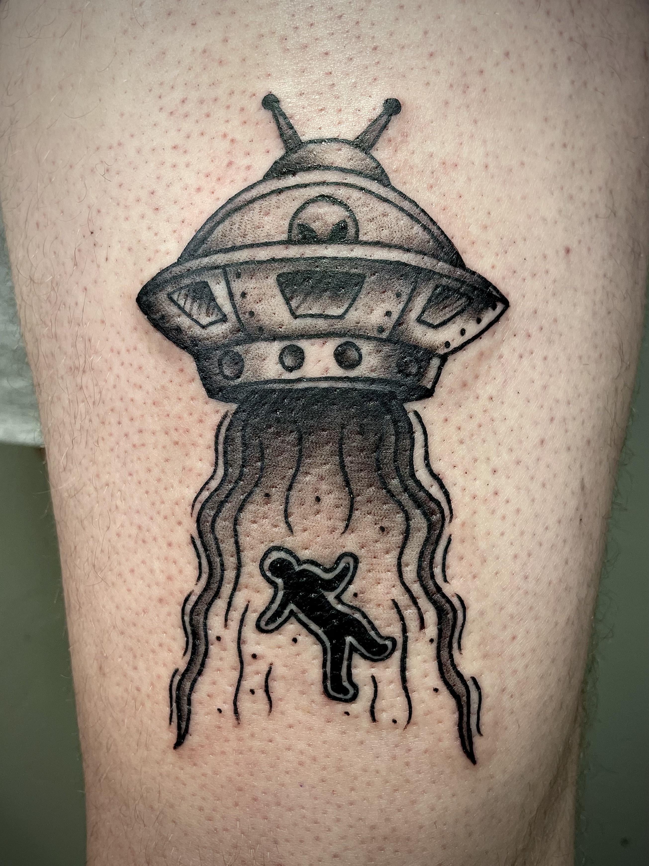 ufo tattoo