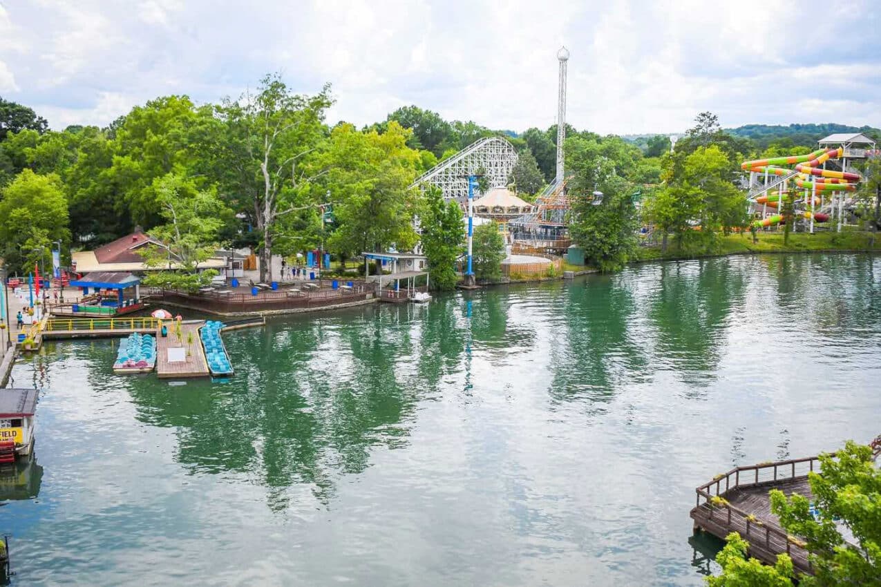 amusement park features word hike