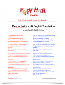 despacito song english