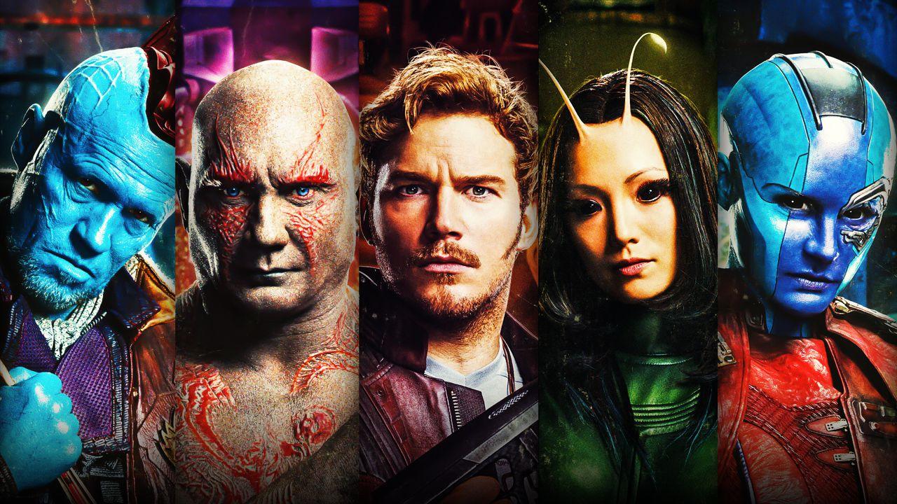 guardians of the galaxy movie characters