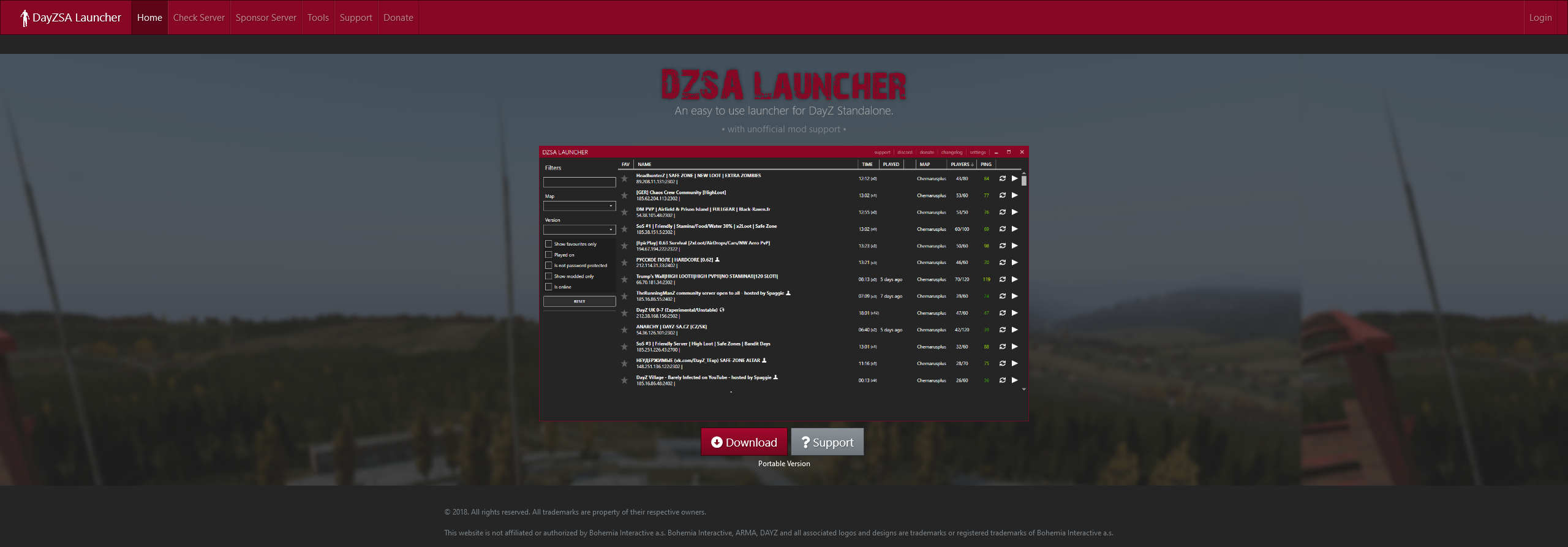 dzsa launcher