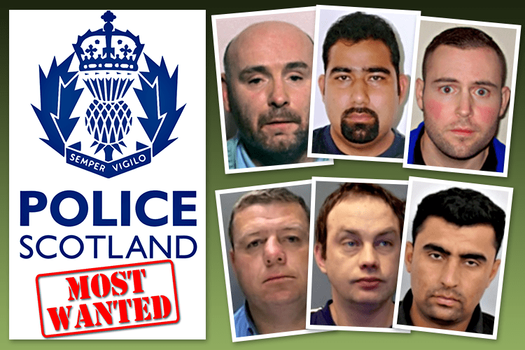 police scotland wanted list