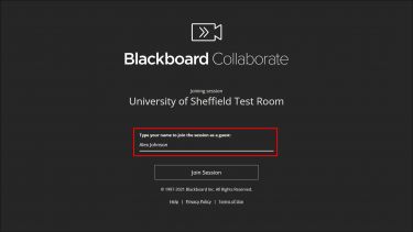 blackboard sheffield university