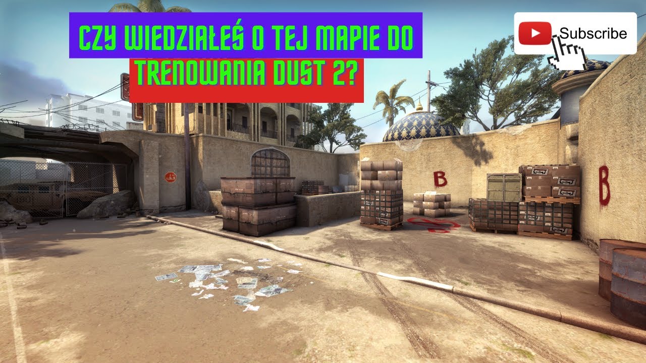 new dust 2 training map