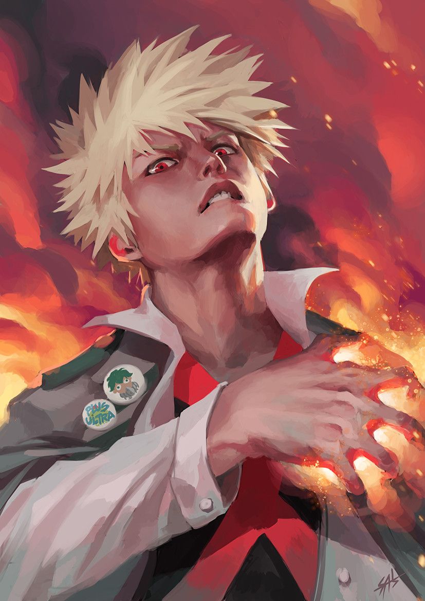 bakugou art