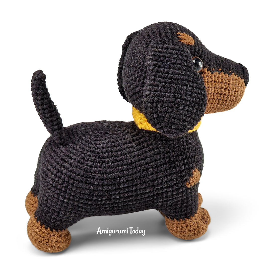 crochet dachshund dog pattern