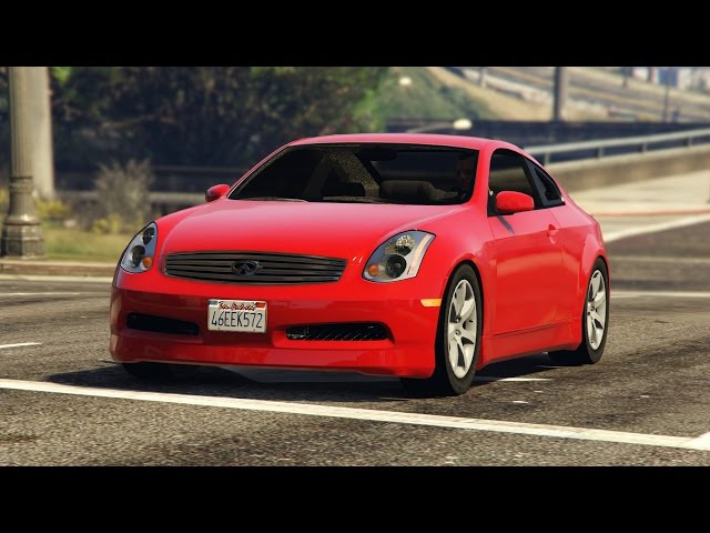 infiniti g35 in gta