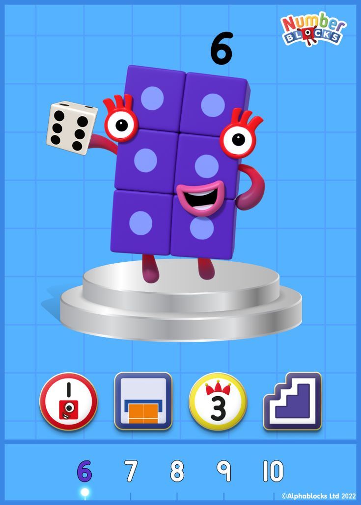 numberblock 6