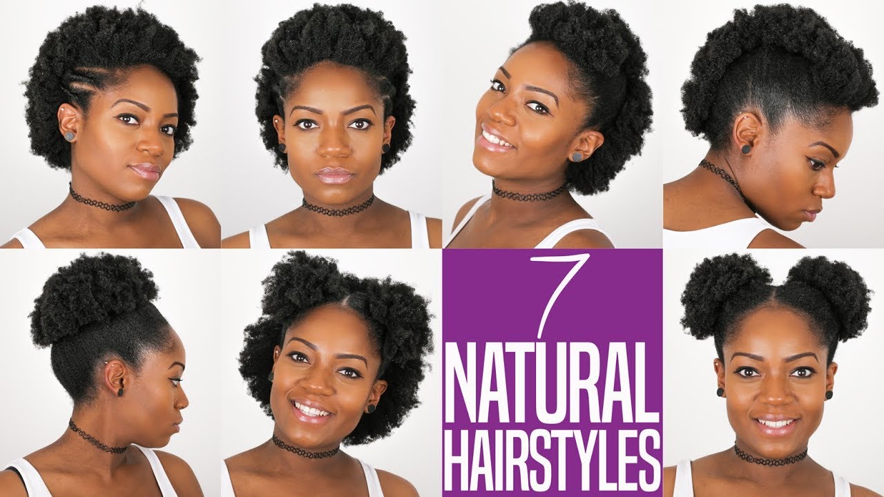 natural hair short cut styles