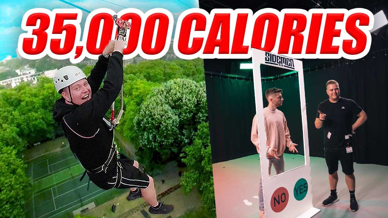 burning 5000 calories a day