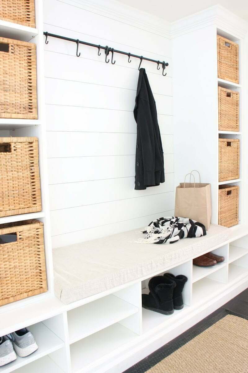 mudroom benches with shoe storage