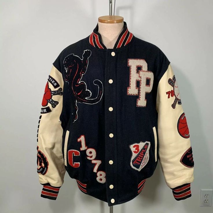 pelle pelle letterman jackets