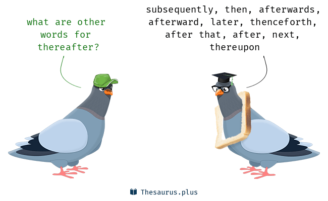 thereafter thesaurus