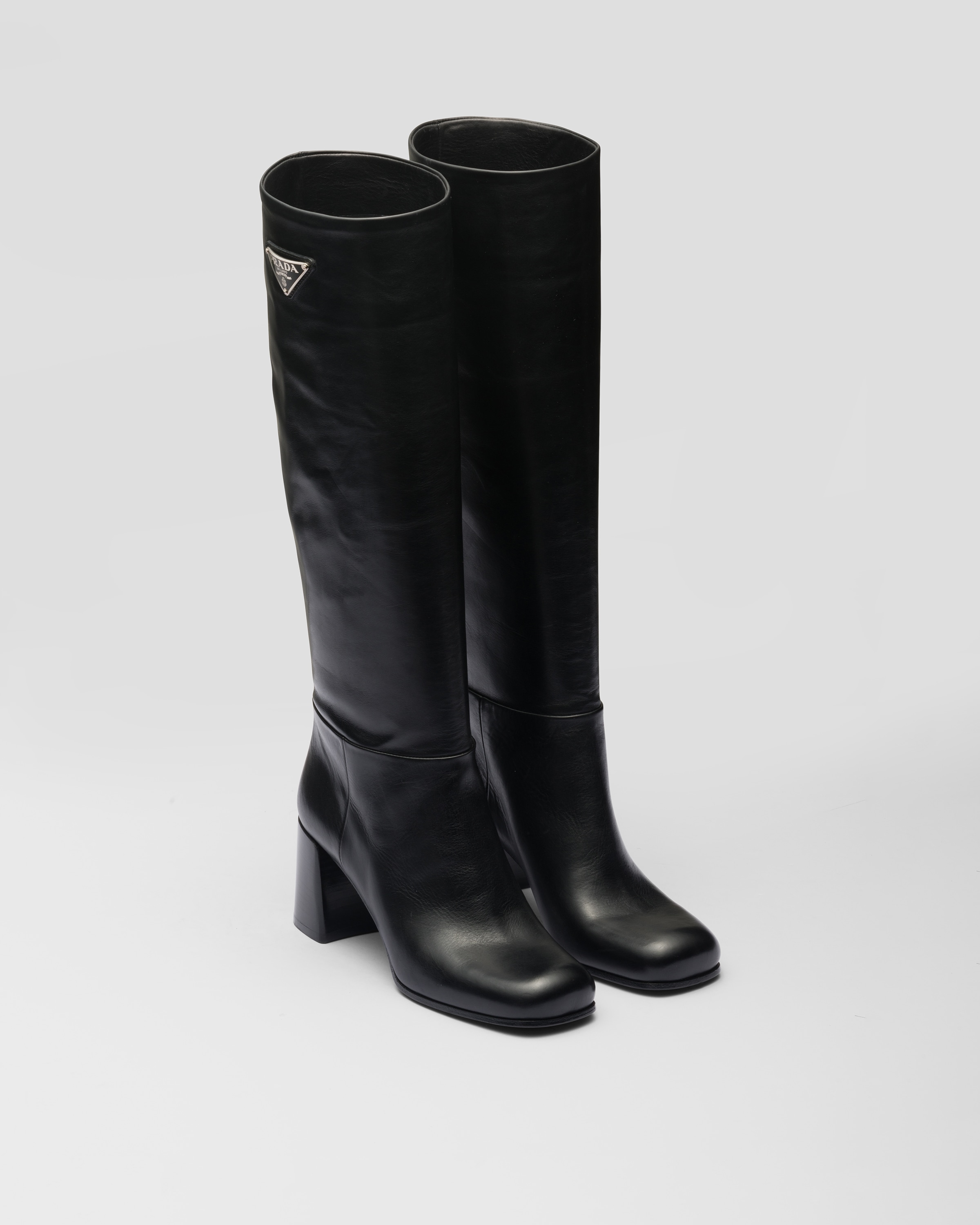 prada boots knee high