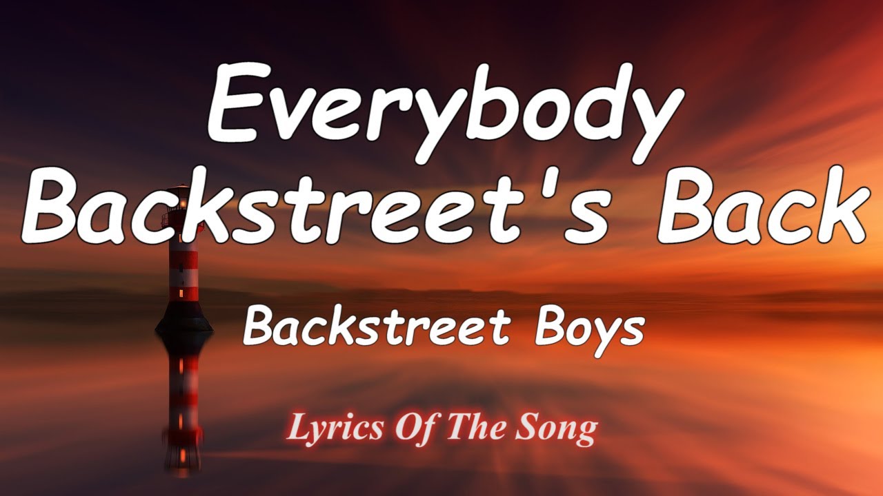 backstreet back alright lyrics