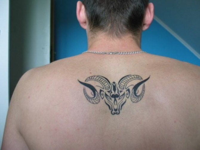 ram zodiac sign tattoos