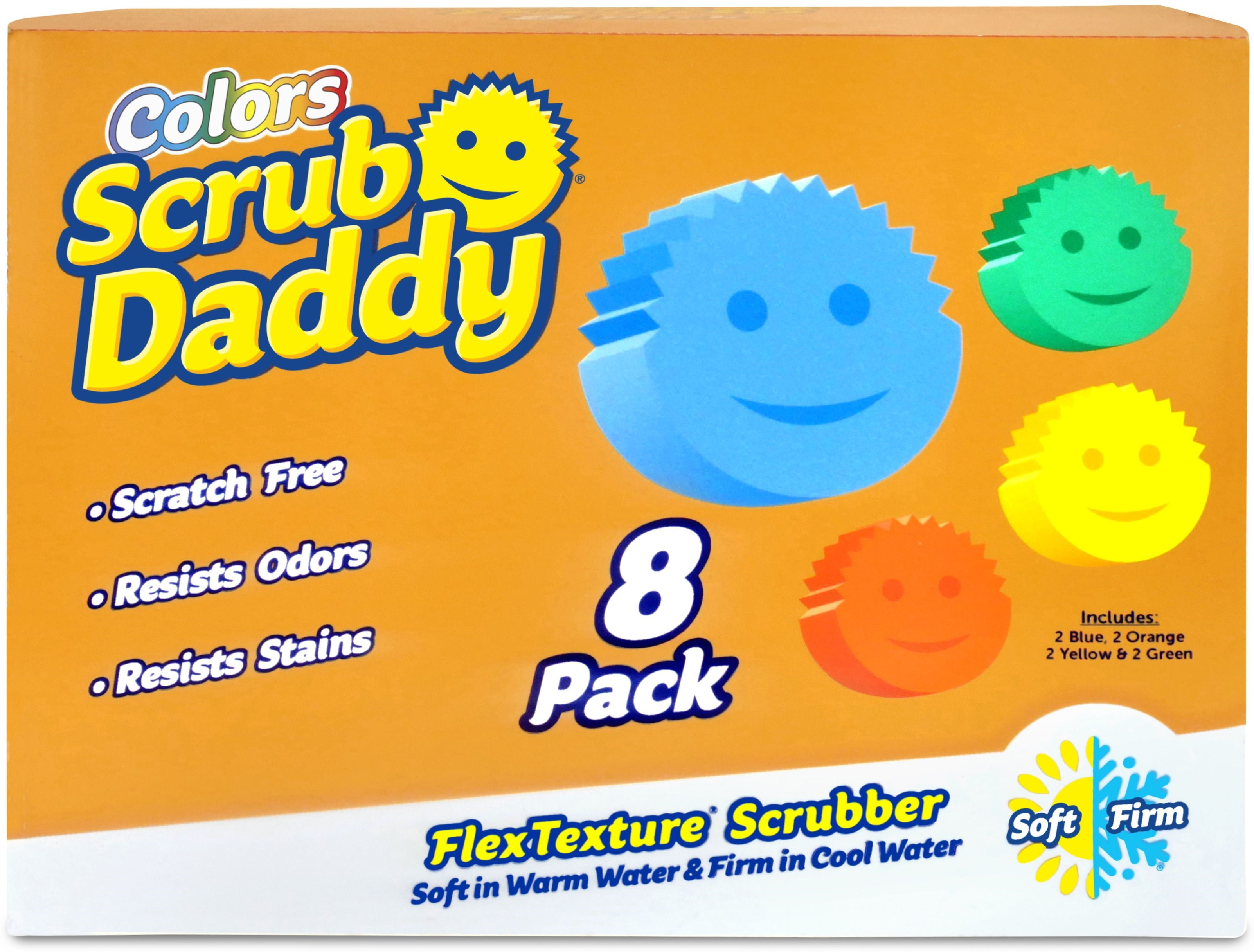 scrub daddy colors 8 pack