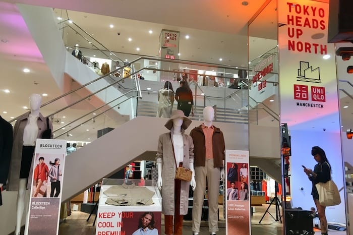 uniqlo manchester trafford centre