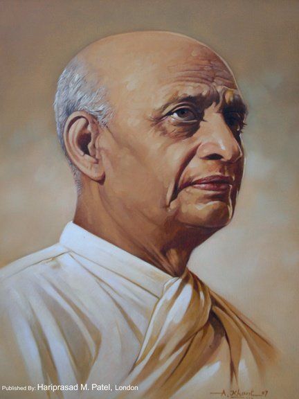 sardar vallabhbhai patel painting