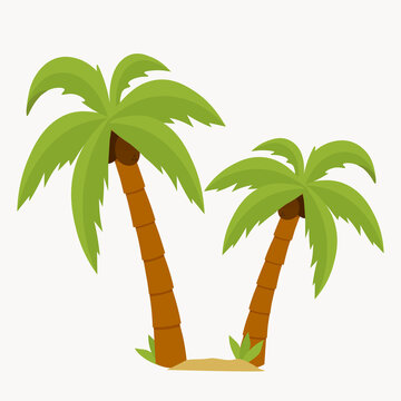 palm trees clipart