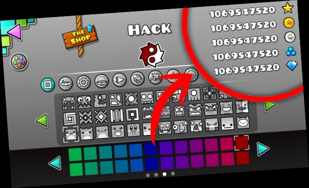 geometry dash hacker