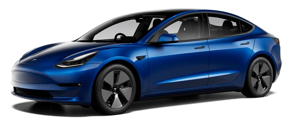 stock tesla model 3