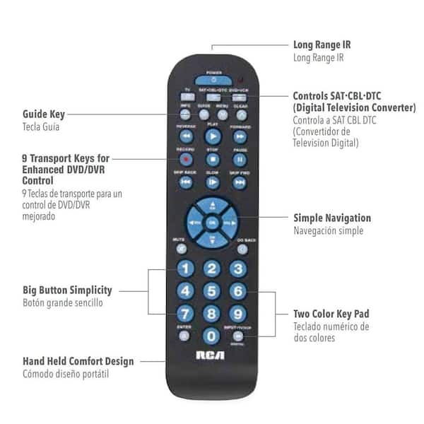 rca universal remote how to