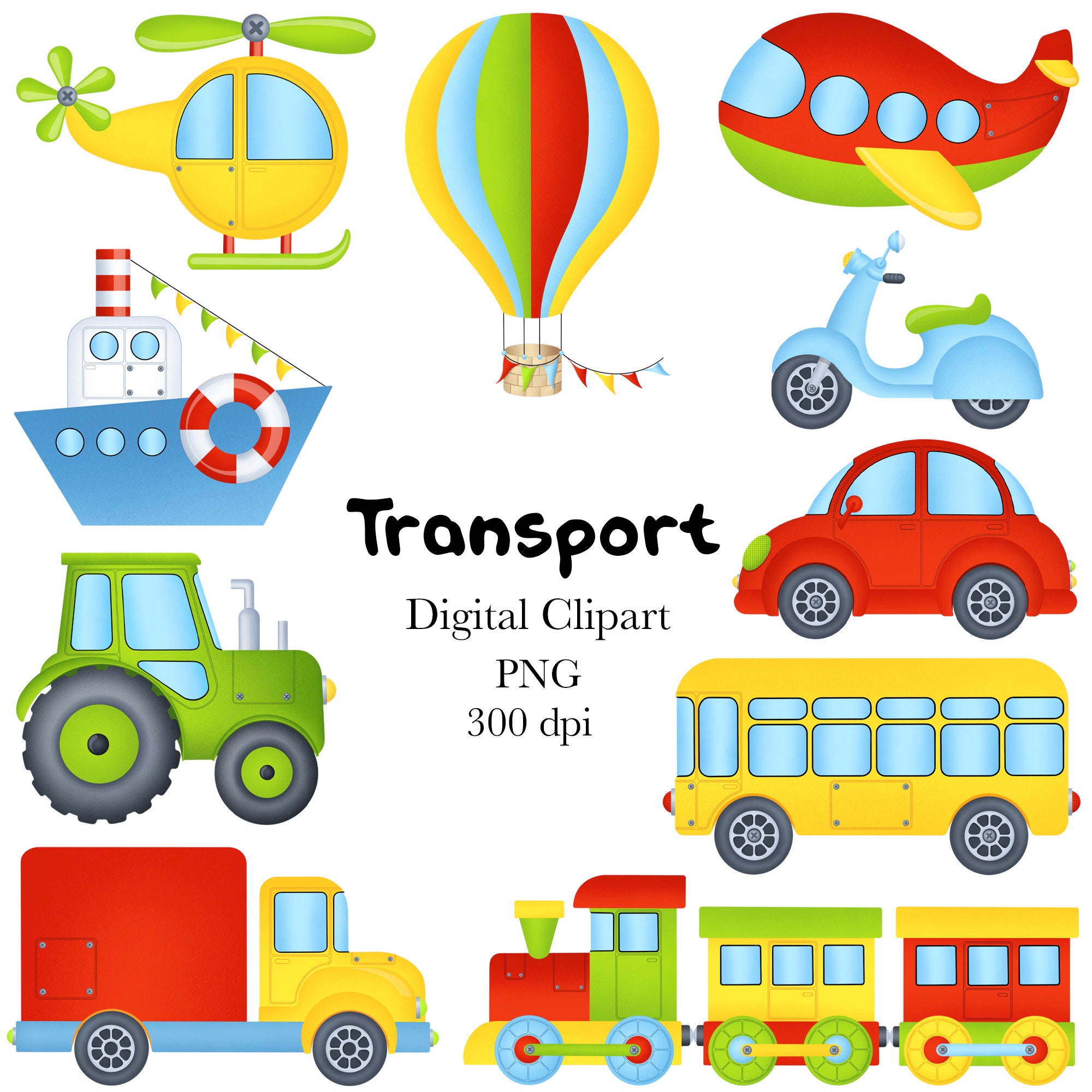 transportation clip art