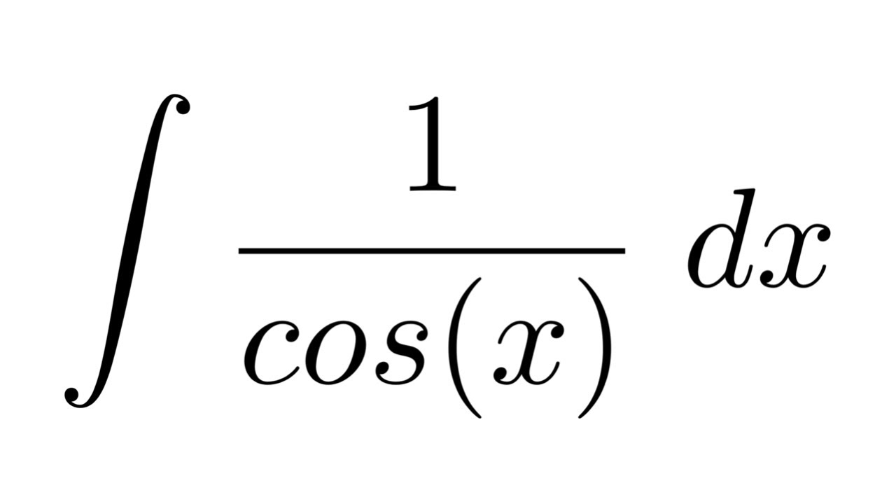 1 cos x integral