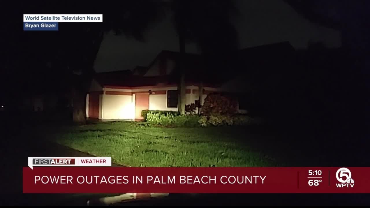 power outage palm cove