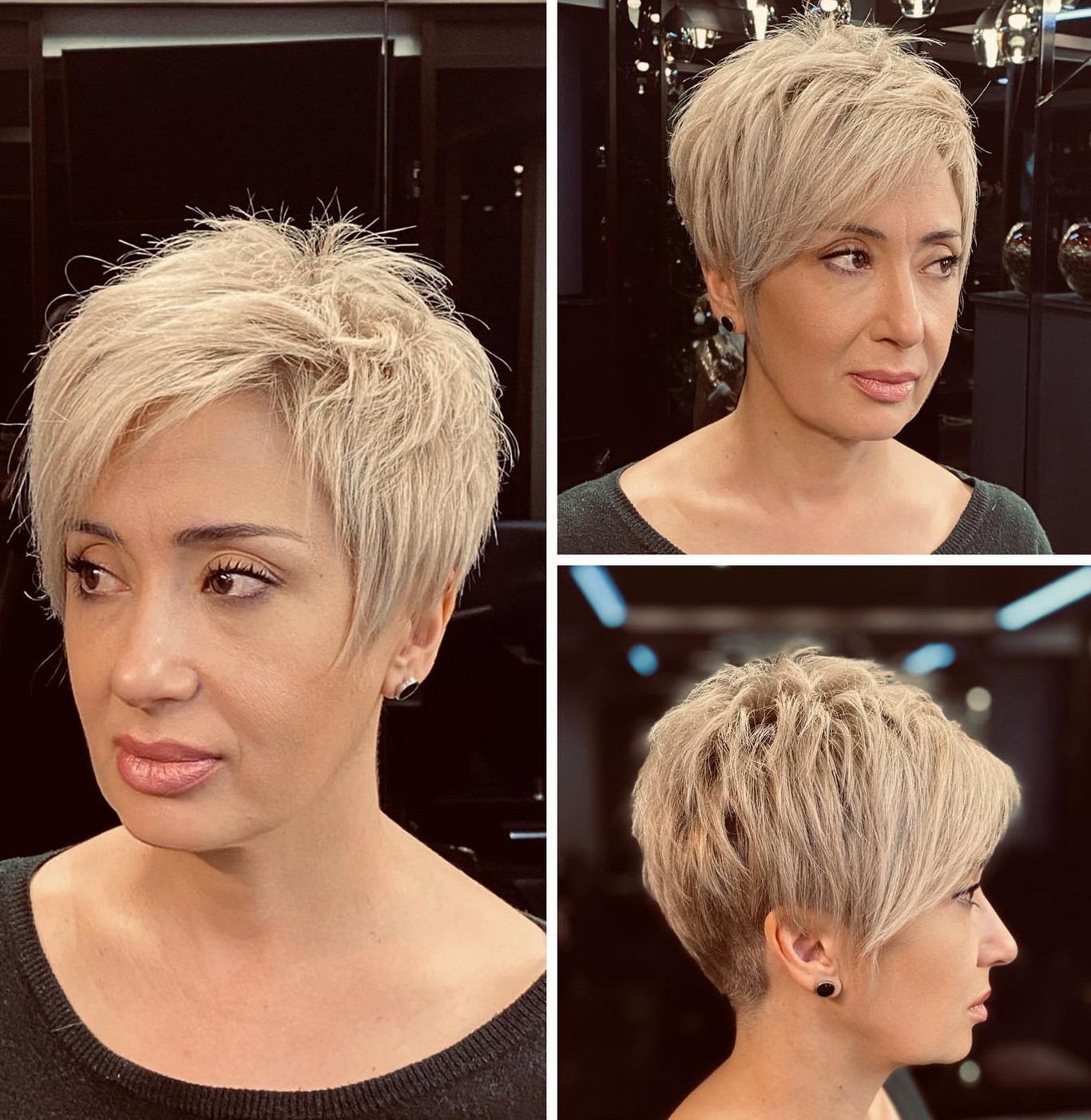 asymmetrical haircuts for short hair