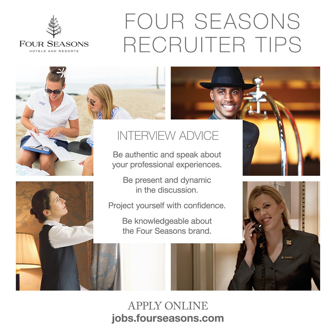 four seasons hotel careers