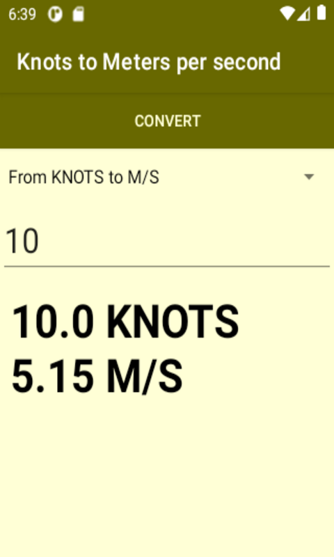 knots to ms