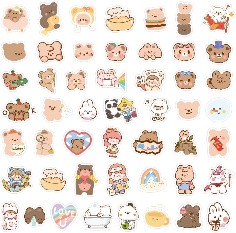 cute bear stickers