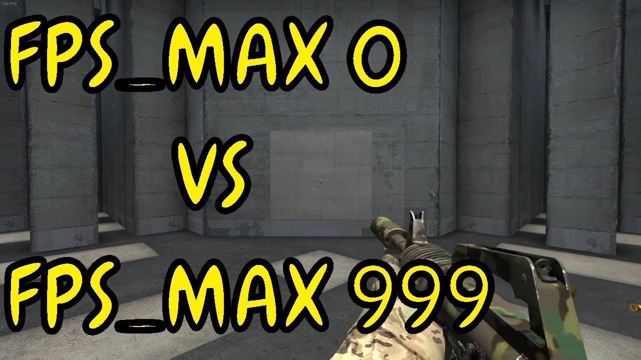 fps_max 0 cs go