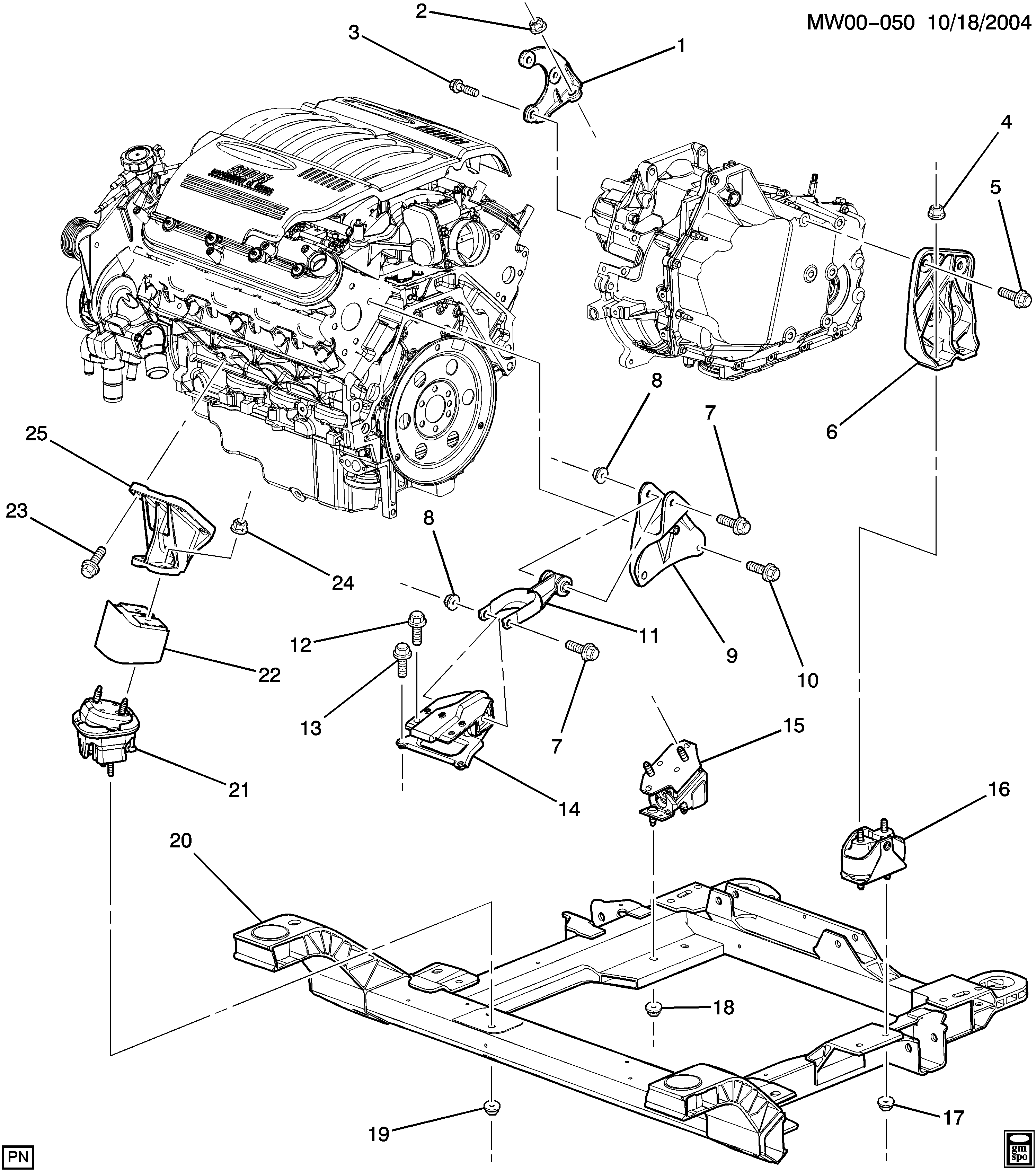 2007 chevy impala transmission diagram