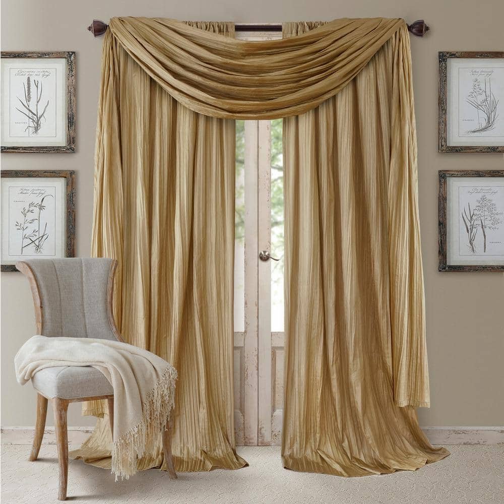 cream and gold curtains