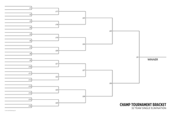 single elimination tournament