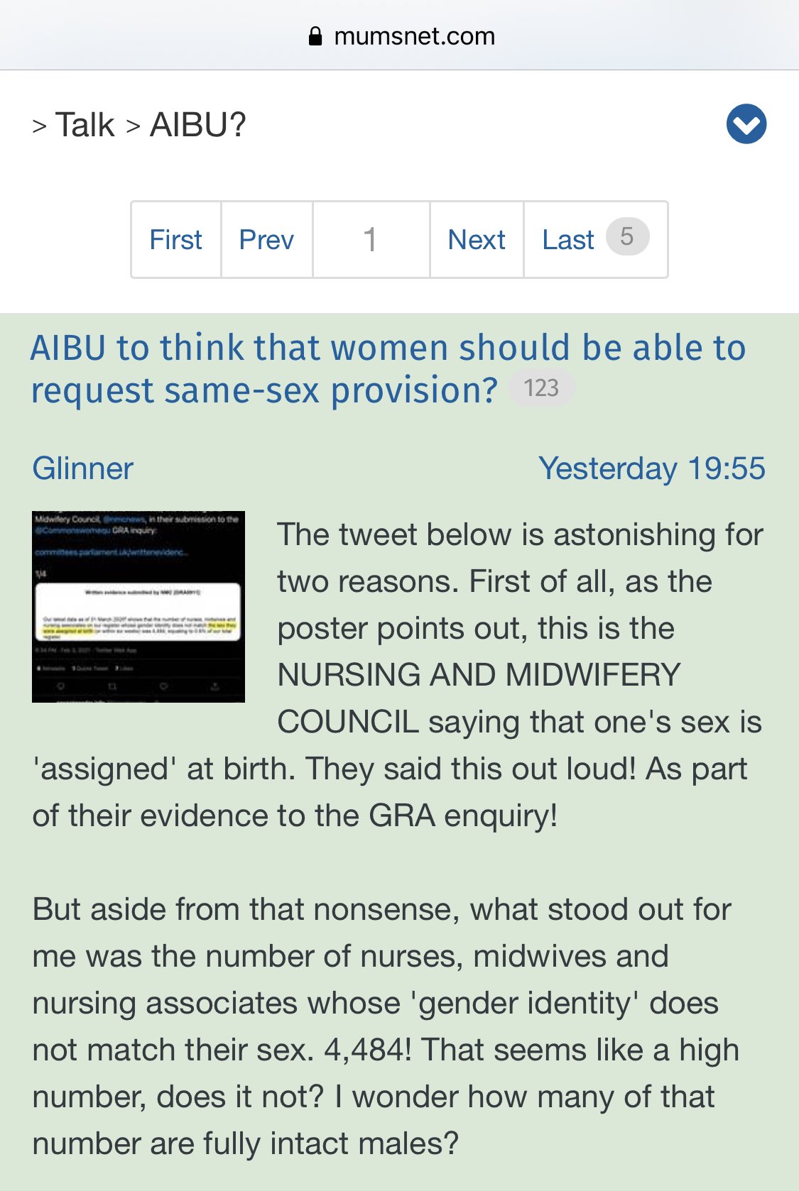 mumsnet aibu forum