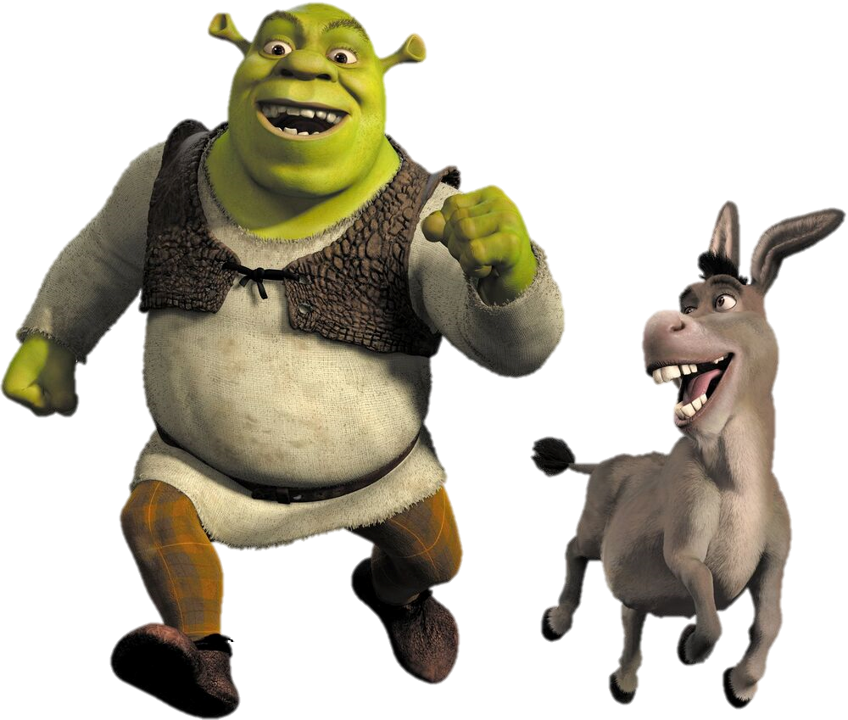 donkey shrek vector