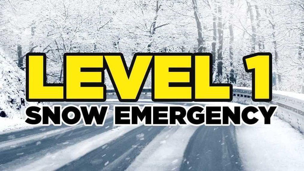 marion county ohio snow emergency level