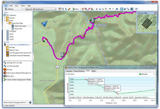 garmin basecamp app