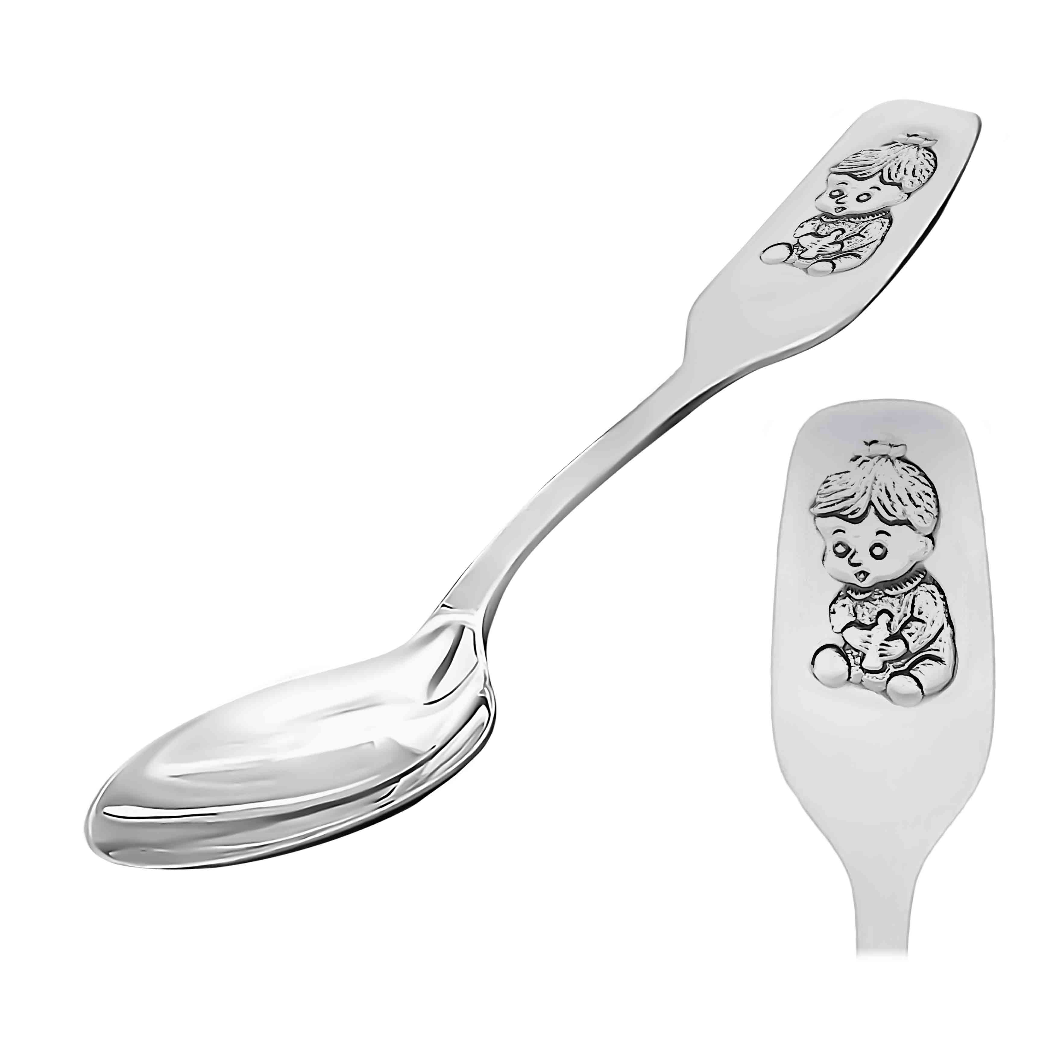 pure silver spoon for baby