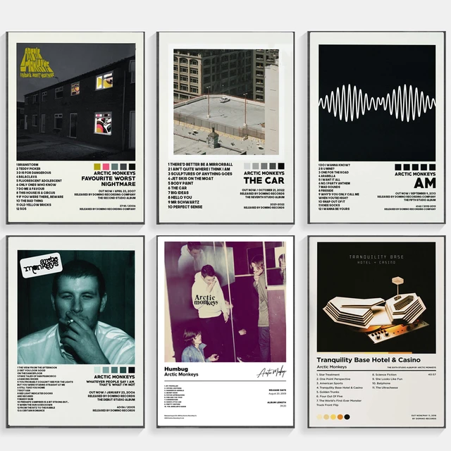 arctic monkey album covers